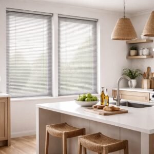 Metal slat blinds